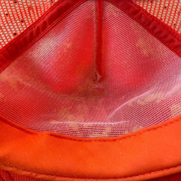 Motorola Telecommunications Mobile Phone Vintage Trucker Hat Cap USA Orange Men main image 5
